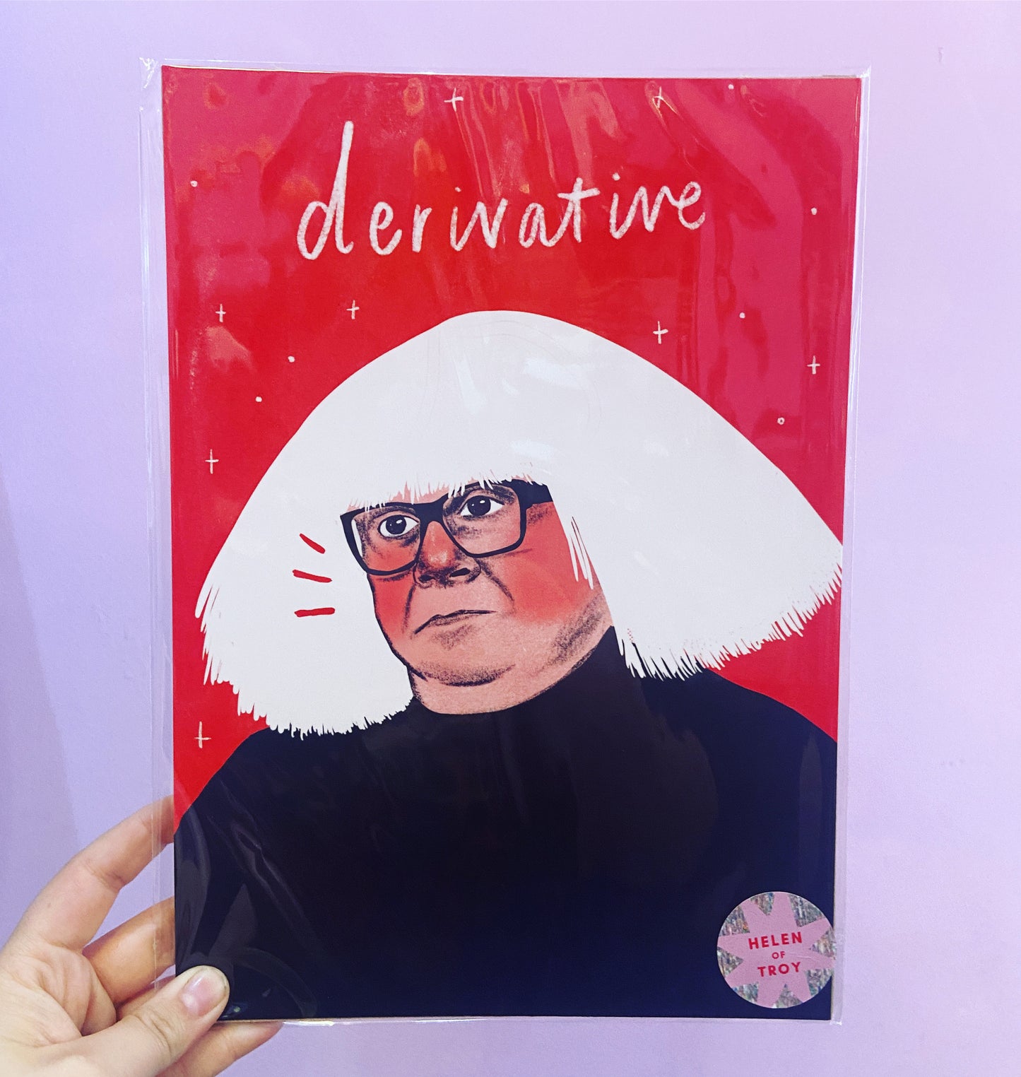 Danny Devito ‘Derivative’ A4 Art Print