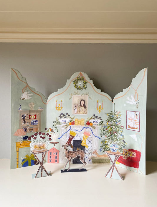 Dutch Gable Pop-Up Advent Calendar