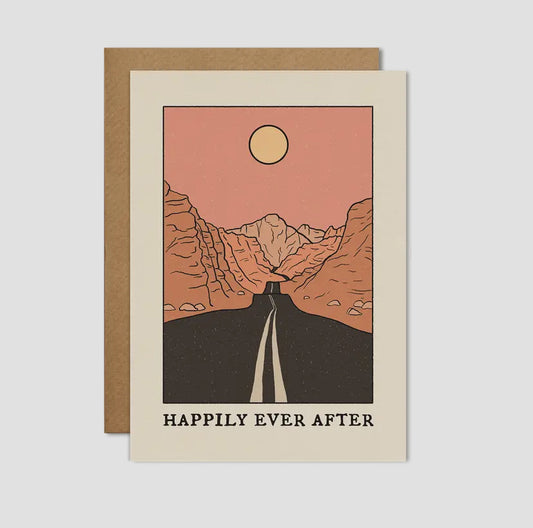 Happily Ever After Wedding Card