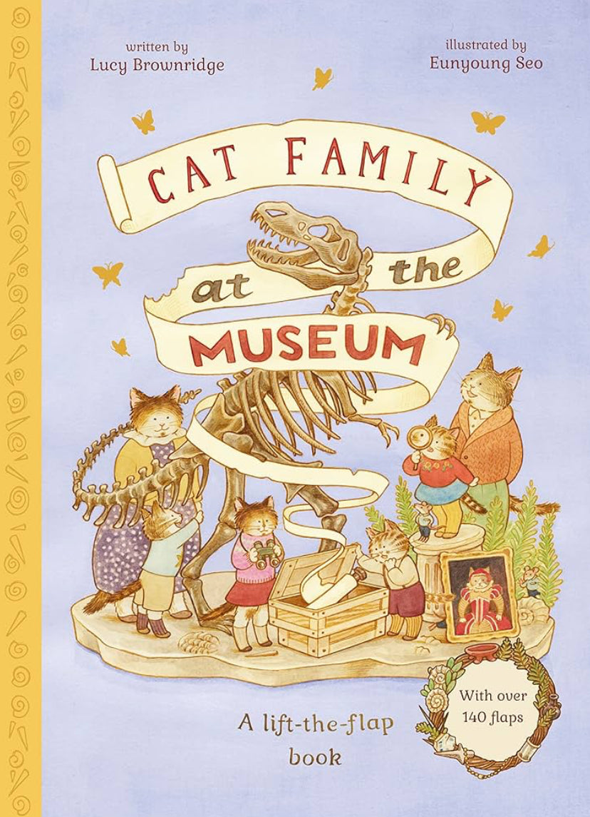 Cat Family At The Museum (Lift the flap) Hardback Book