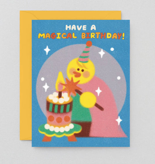 Magical Bird Birthday Card