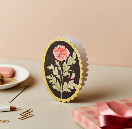 Rose Golden Mini Card