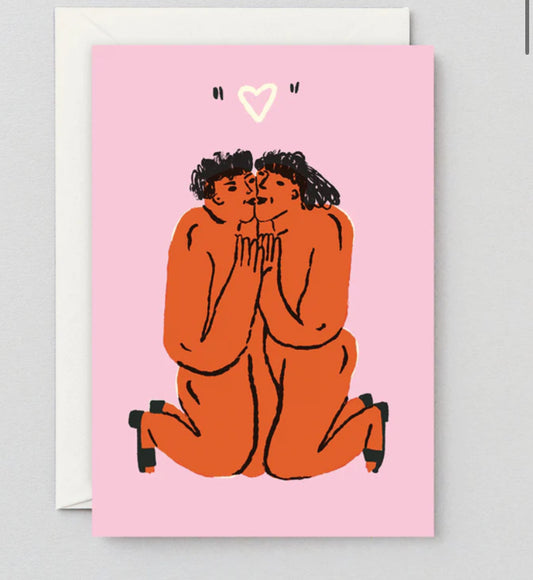 Kissy Kissy Love Card
