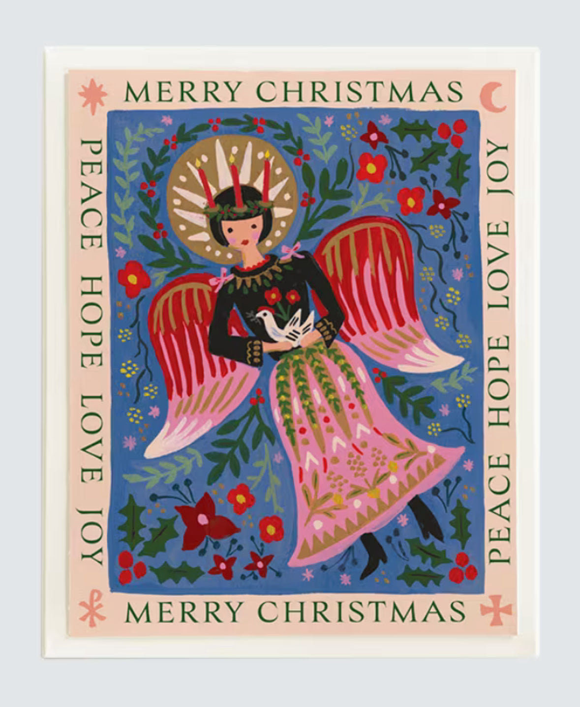 The Angel of Peace Pack of 8 Christmas Cards