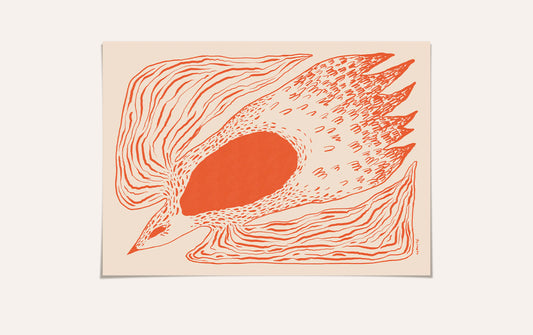 Firebird A3 Art Print