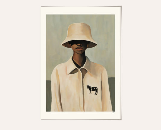 Farmer A3 Art Print
