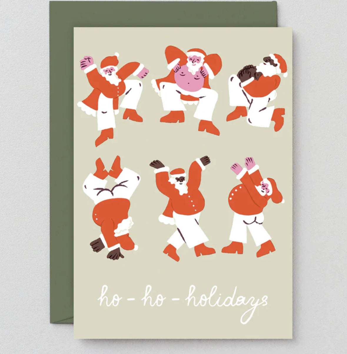 Ho-ho-holidays Christmas Card