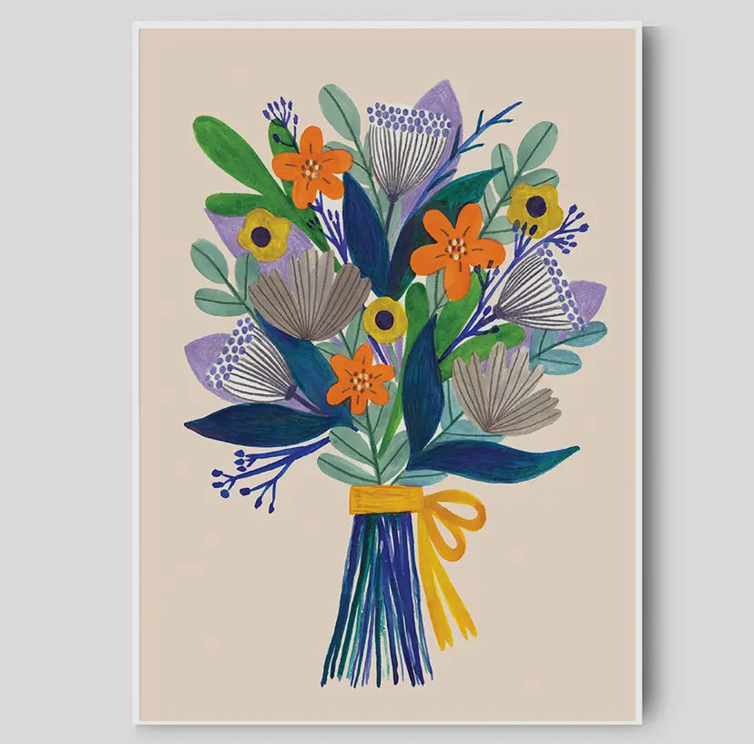 Bouquet A4 Print