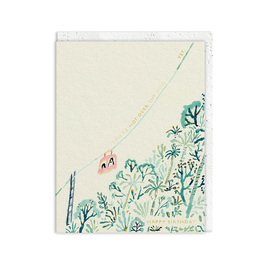Not Over the Hill Plantable Seed Birthday Card
