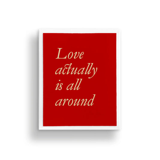 Love Actually Pack of 8 Christmas Cards