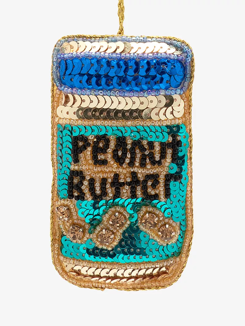 Peanut Butter Beaded Christmas Decoration