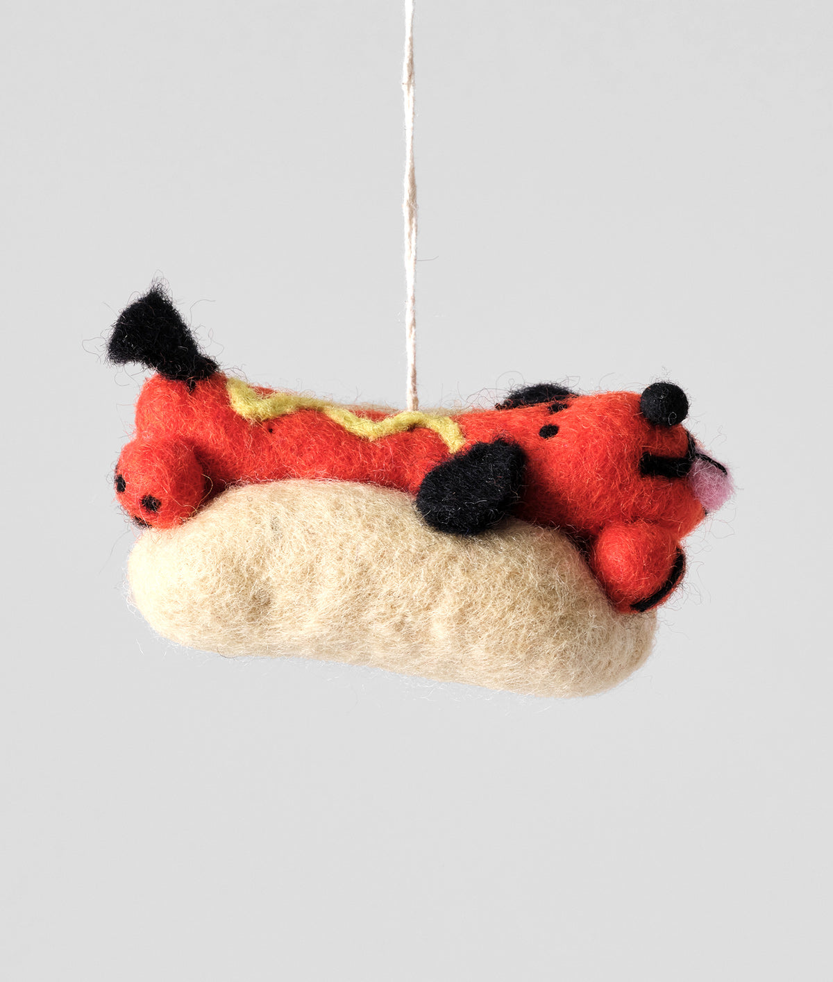 Hot Dawg Felt Christmas Decoration