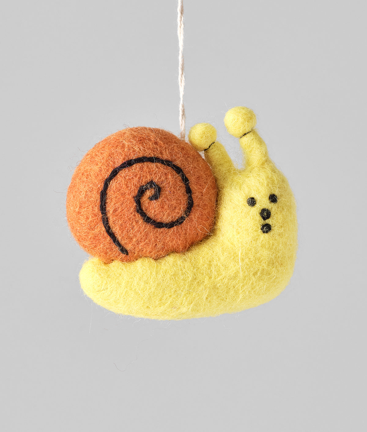 Snaily Snail Felt Christmas Decoration