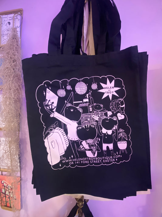 Screen-printed Helen of Troy Limited Edition Tote Bag