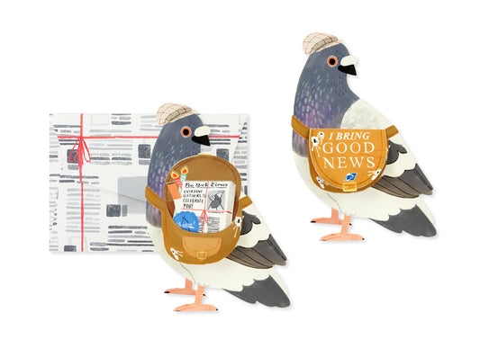Pigeon Pop-Up Birthday Card