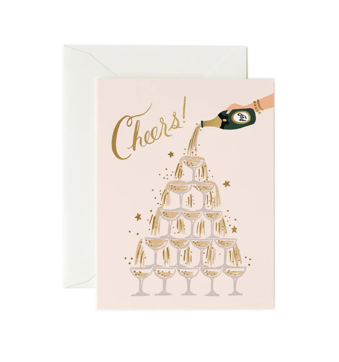 Cheers Champagne Card
