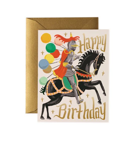 Birthday Knight Card