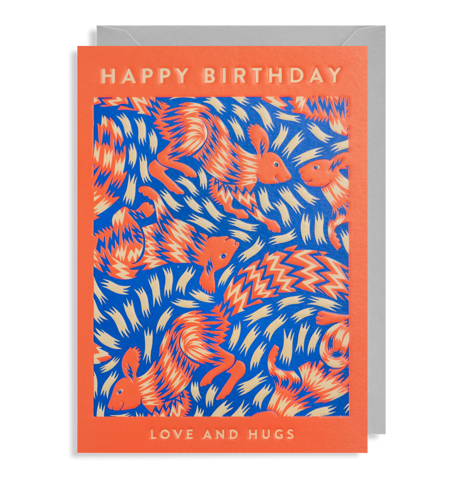 Colourful Rogue Birthday Card