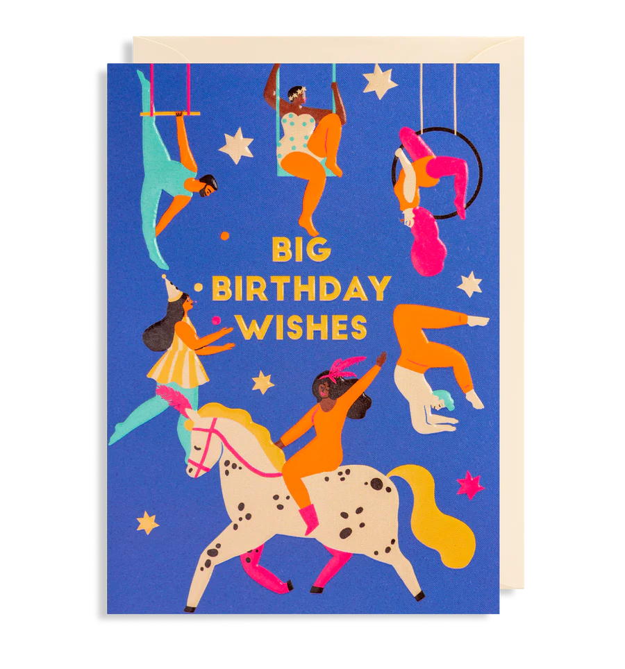 Circus Birthday Card
