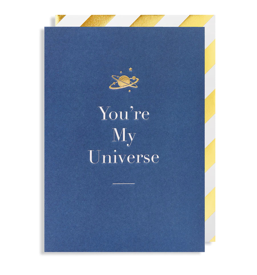 You’re My Universe Love Card