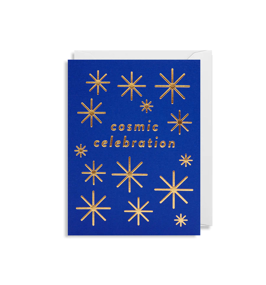 Cosmic Celebrations Mini Card