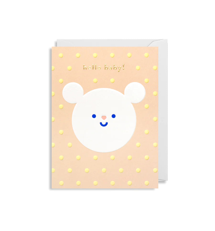Hello New Baby Mini Card