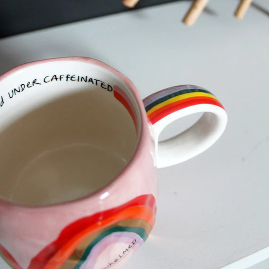 Overwhelmed (and under caffeinated) Ceramic Mug