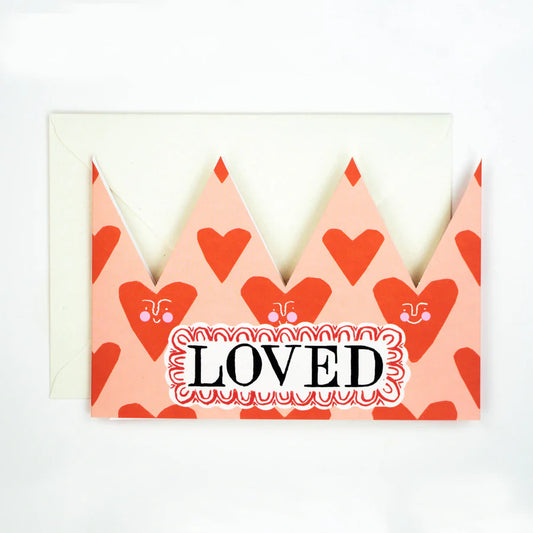 Loved Crown Card