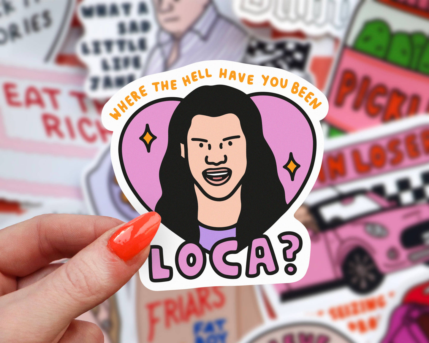 Local Vinyl Sticker | Glossy Laptop Sticker