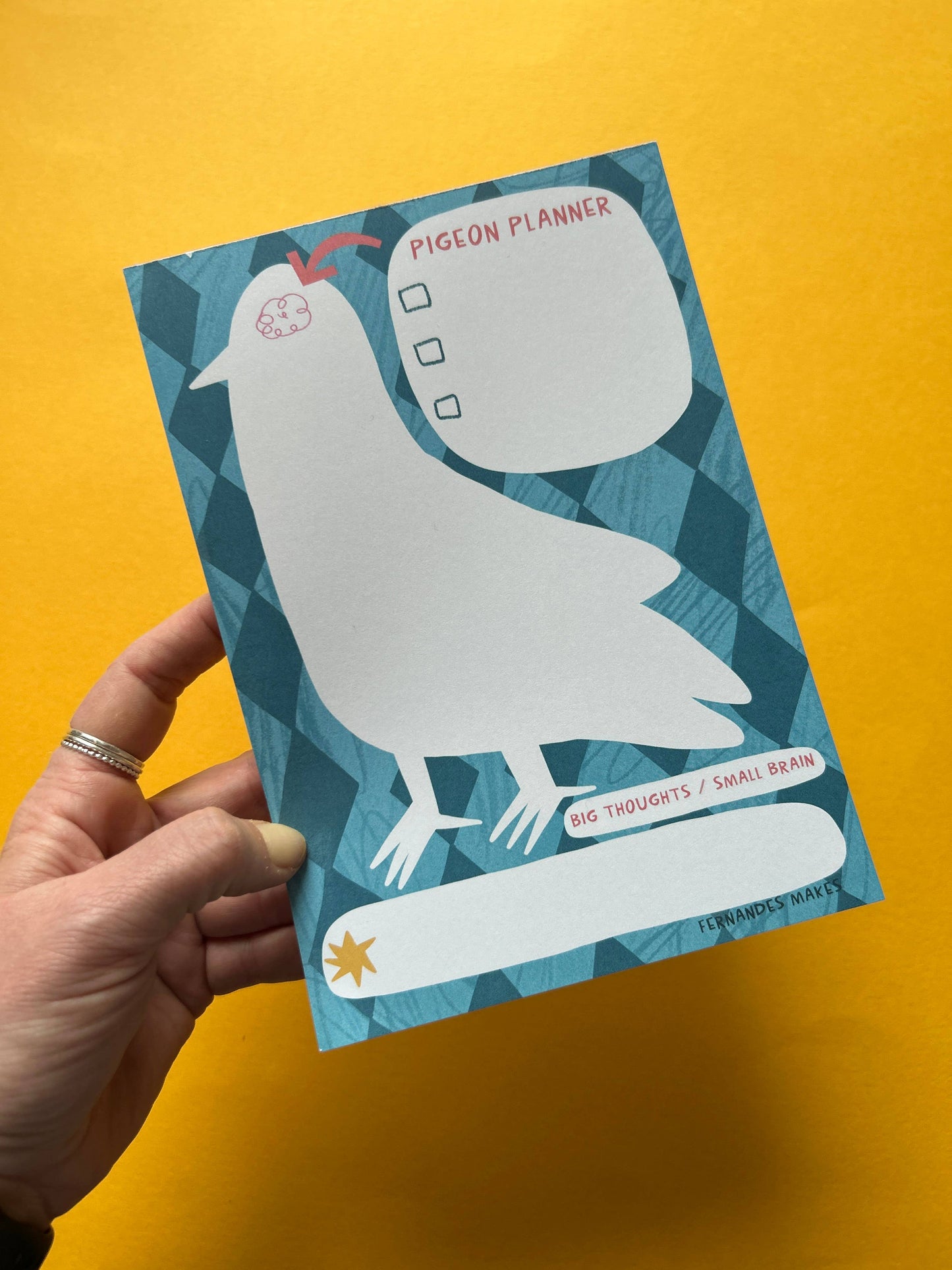 Pigeon Planner - A5 / Notepad / Pad