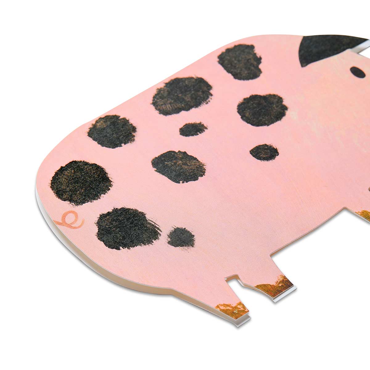 Spotty Pig Birthday Card | Foodie Gift | Farm Animal Card