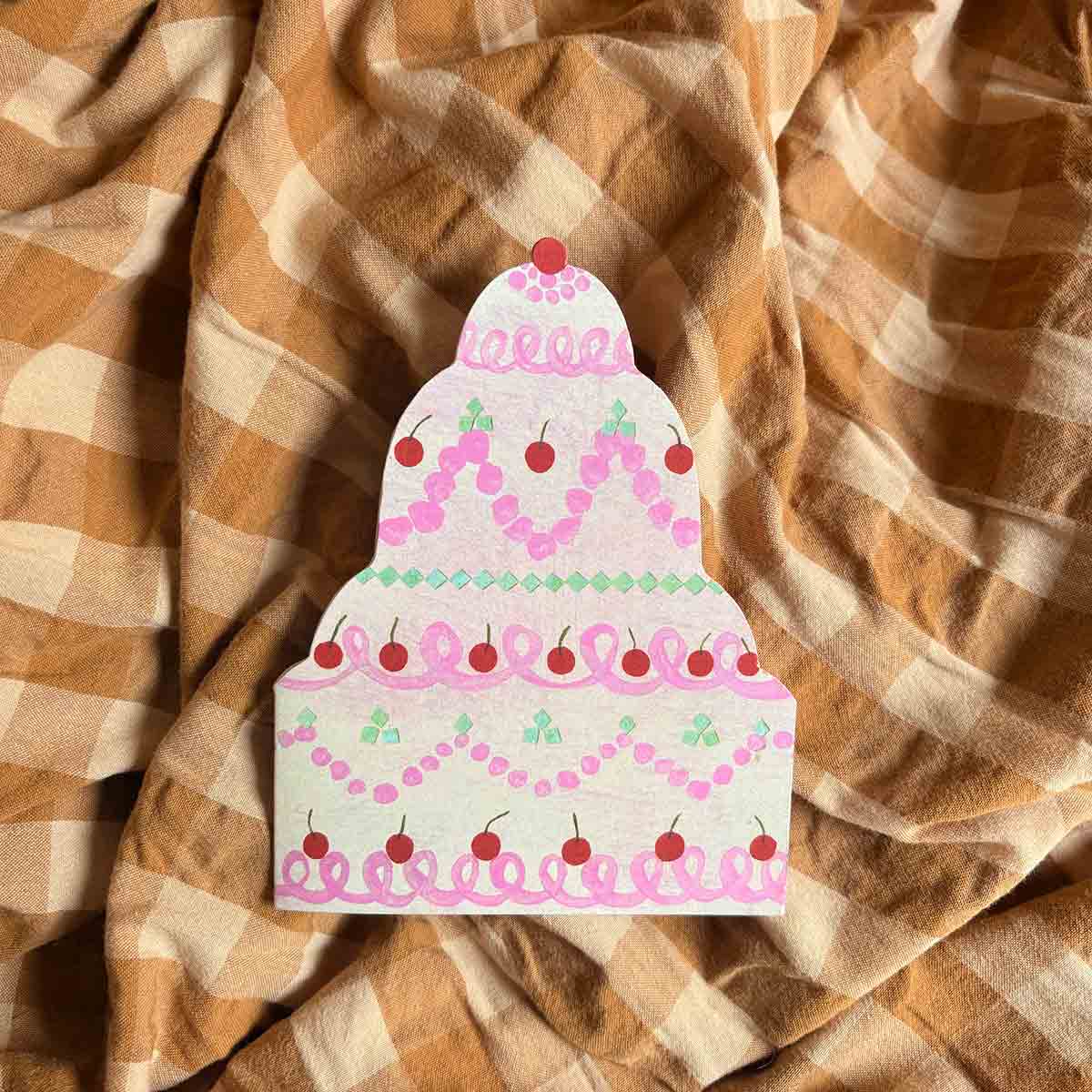 Wedding Cake Greeting Card