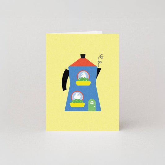 Coffee Pot Mini Card