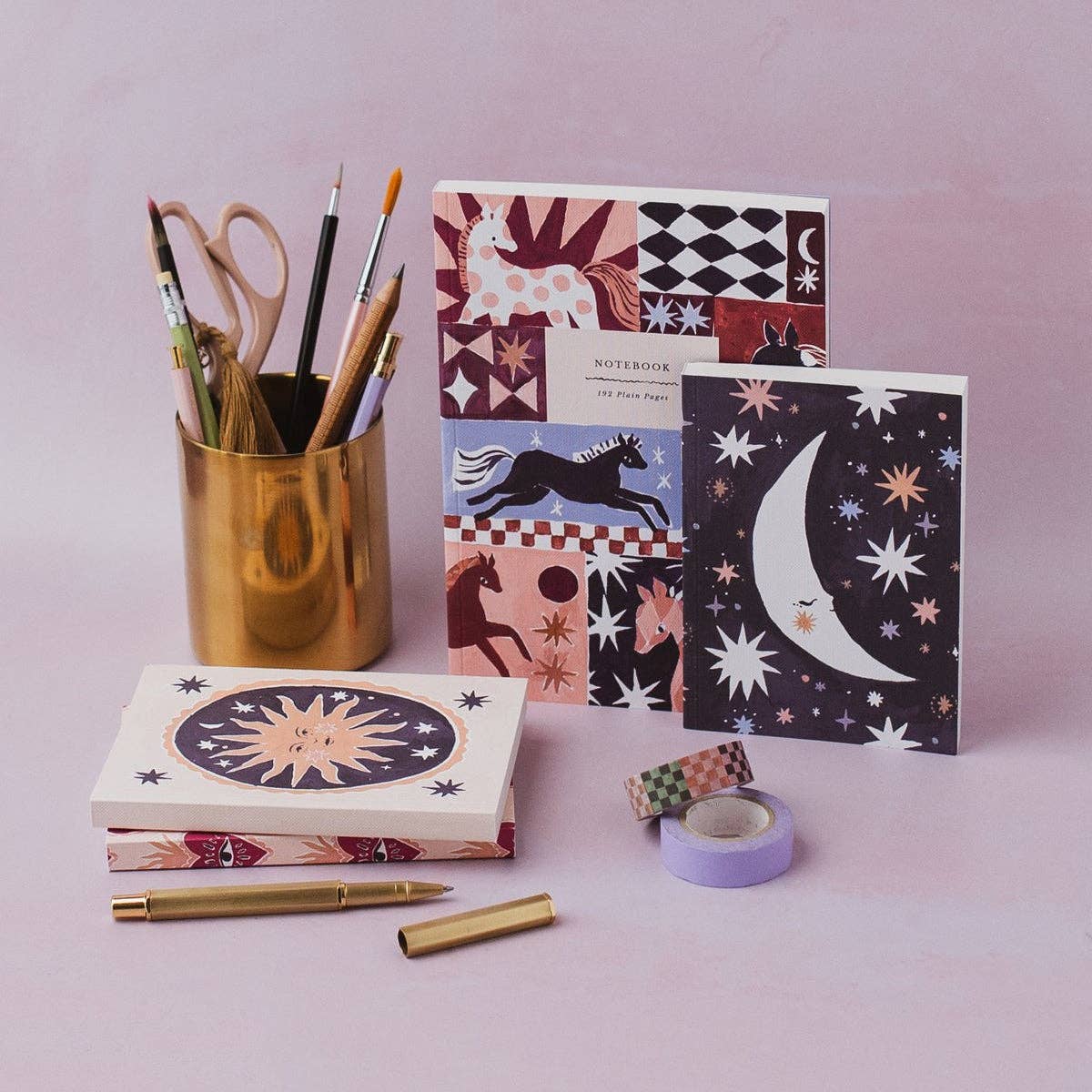 Wild & Free Notebook | Plain Page Journal | Notebooks