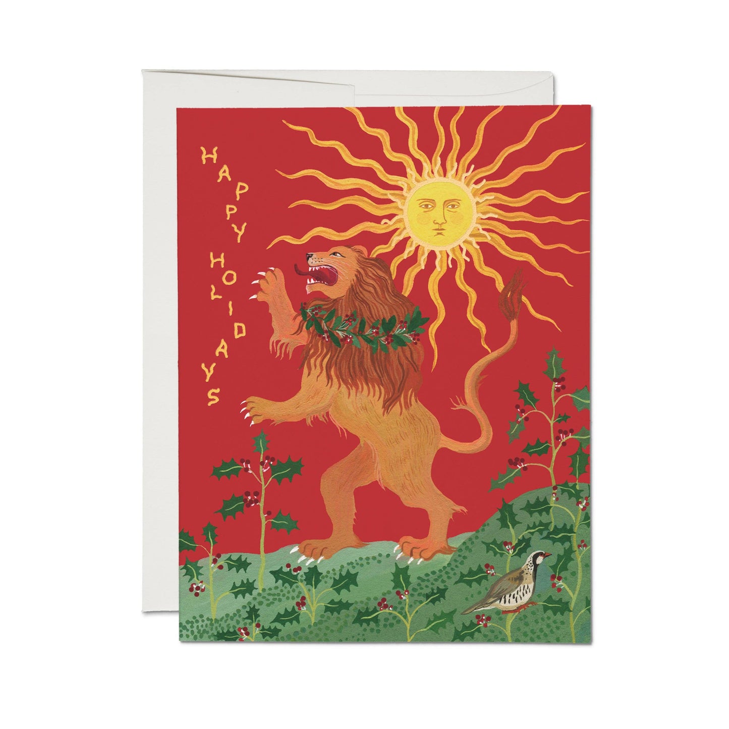 Roaring Holiday greeting card: Boxed Set of 8
