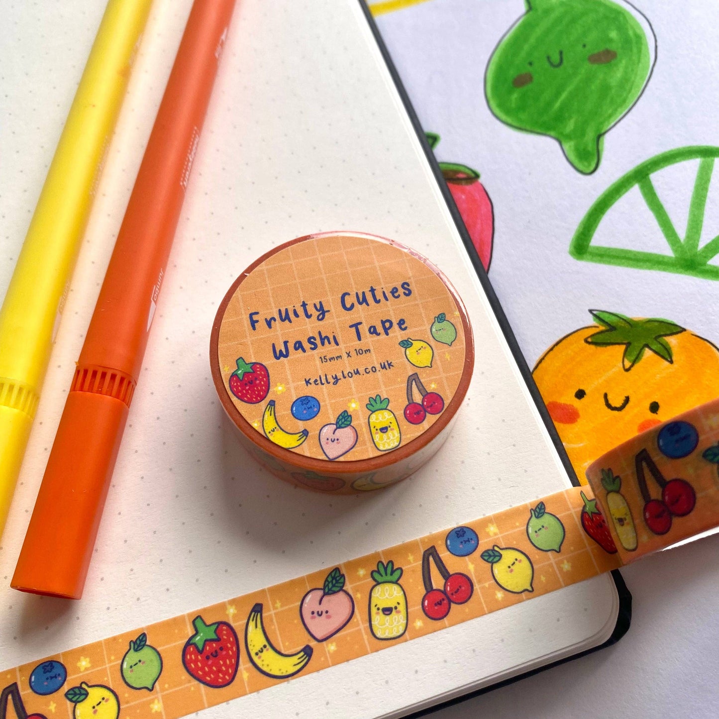 Fruity Cuties Washi Tape
