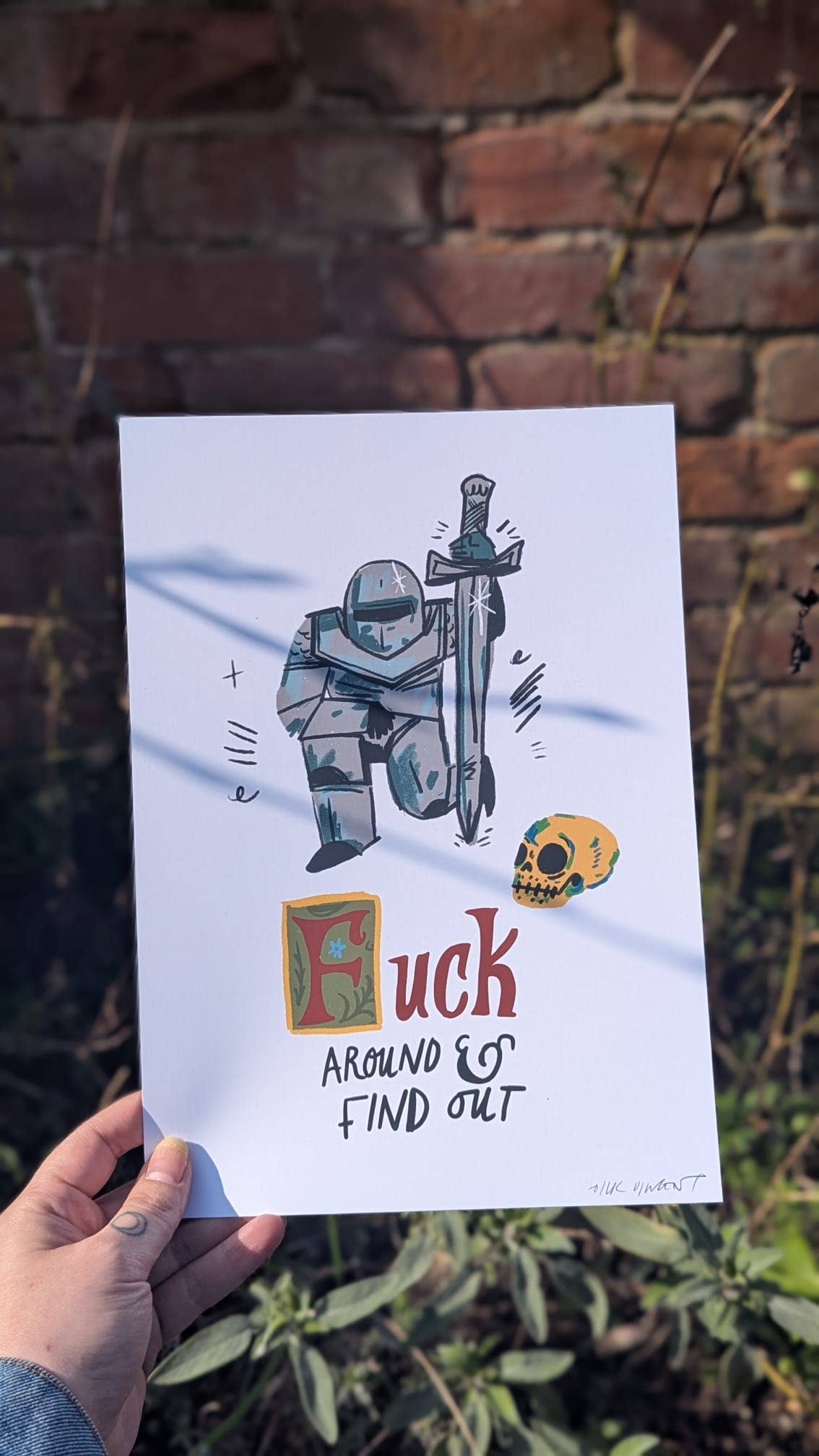 F around and find out print 