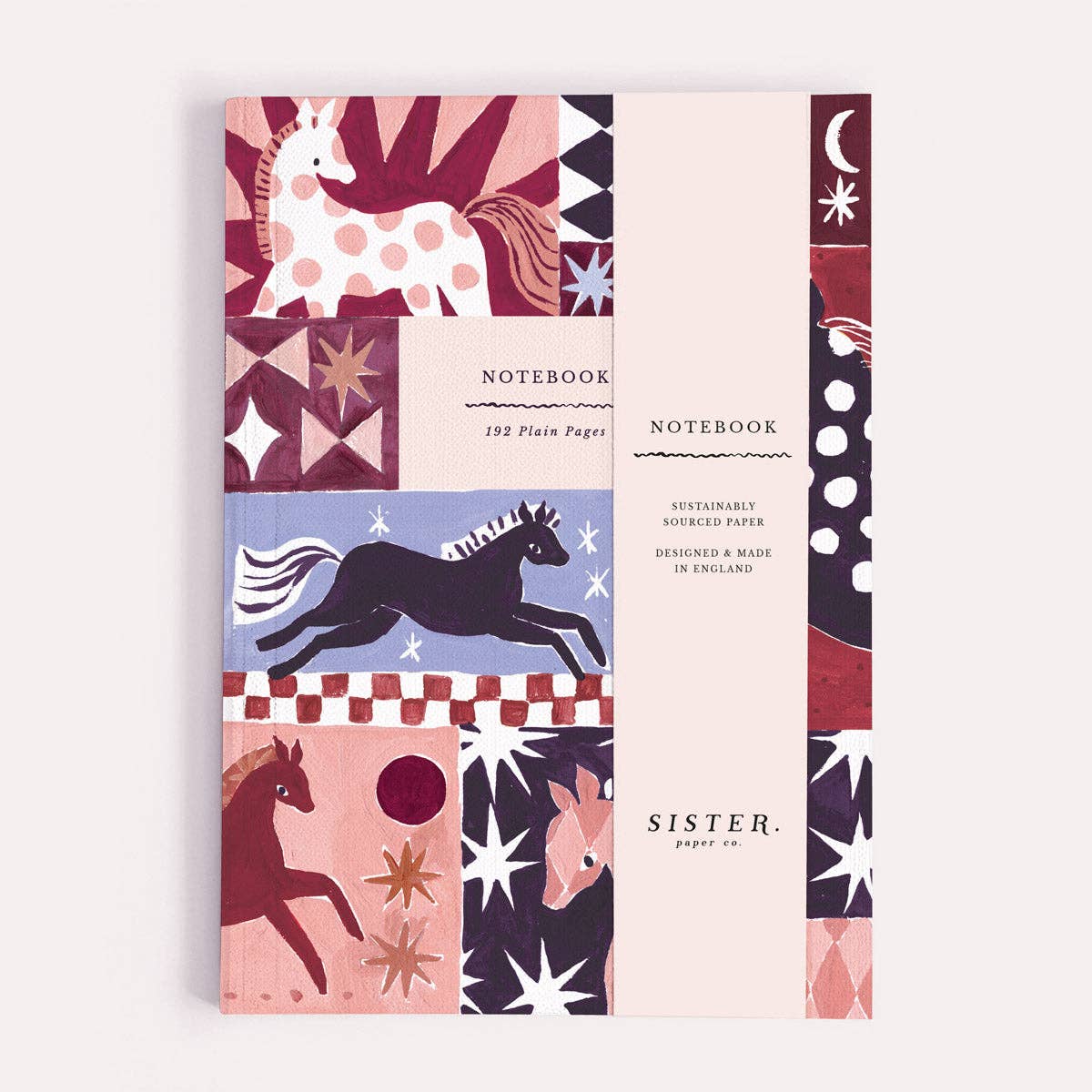 Wild & Free Notebook | Plain Page Journal | Notebooks
