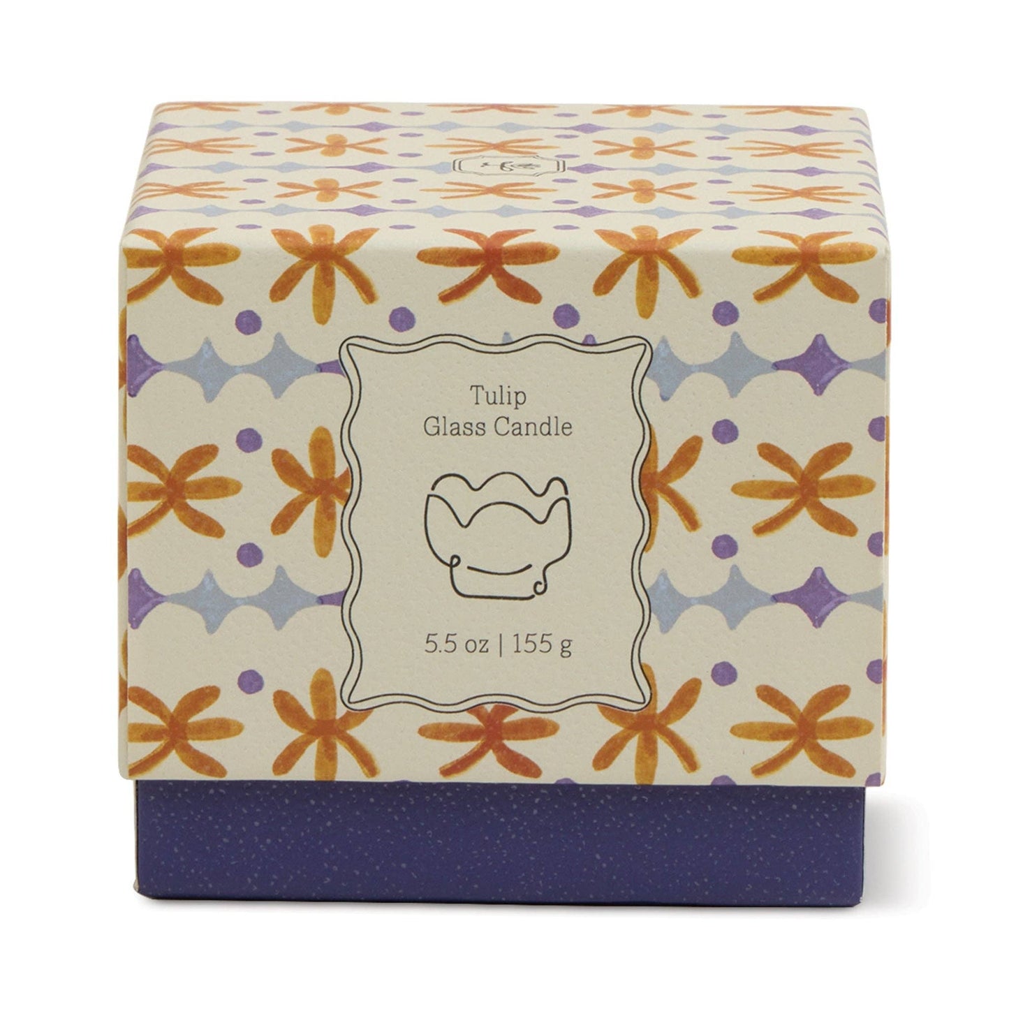 Paddywax Tulip Glass Candle - Garden & Grove