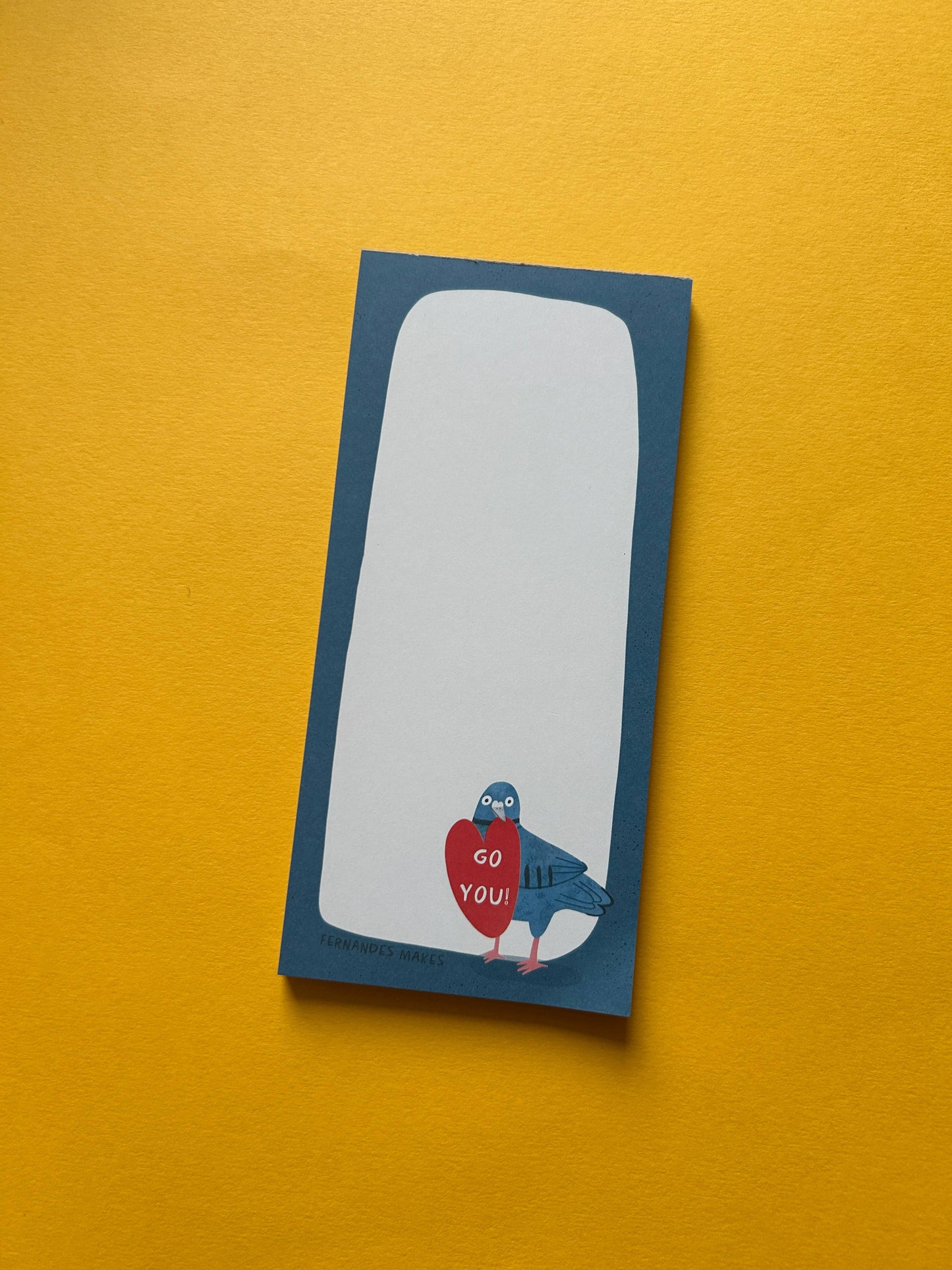 Go You! / Pigeon - DL size / Notepad / Pad