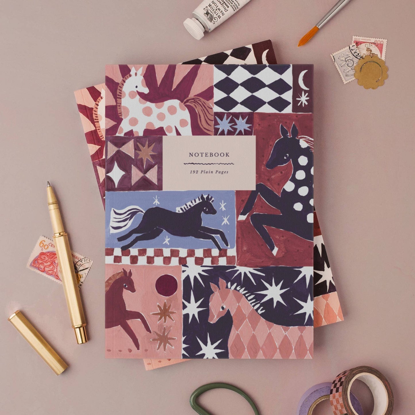 Wild & Free Notebook | Plain Page Journal | Notebooks