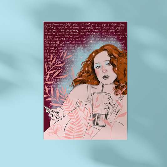 Chappell Roan A4 art print