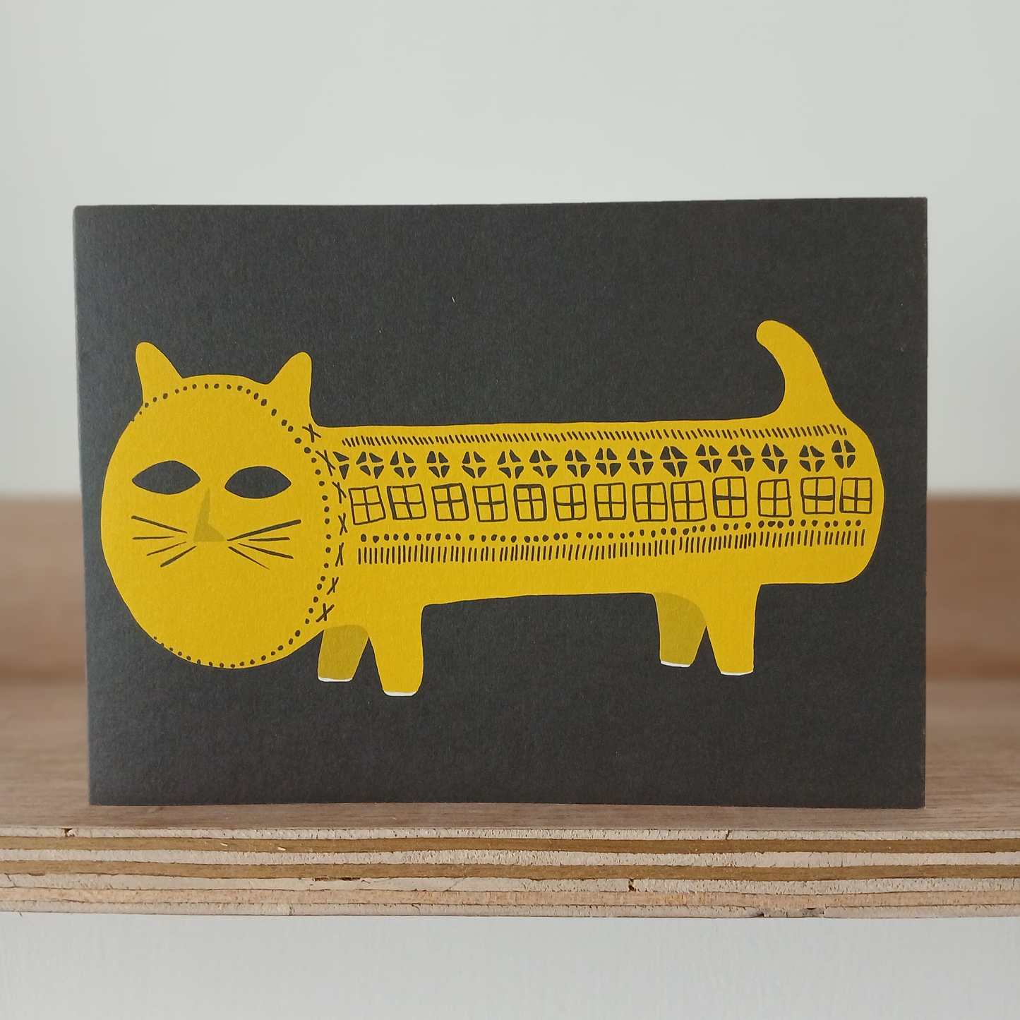 Bitossi Cat card