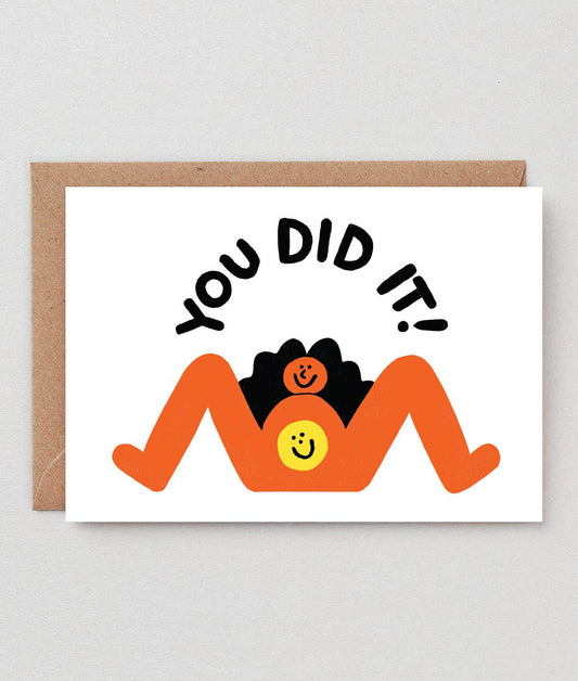'You Did It!' New Baby Card