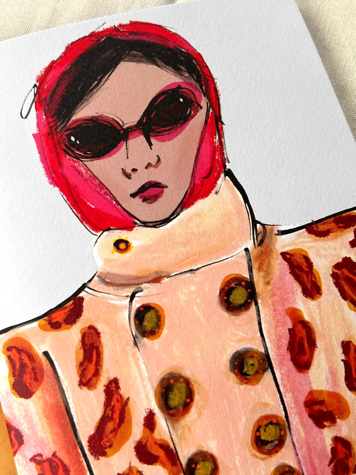 Sunglasses A5 Softcover Notebook
