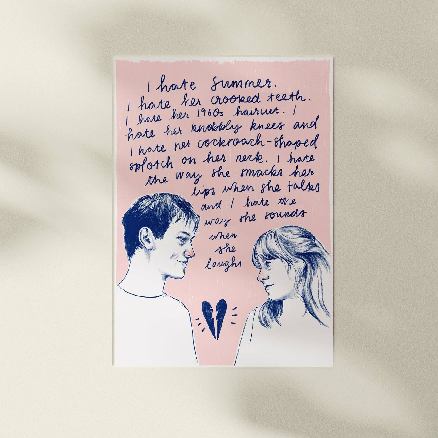500 Days of Summer  A4 double-sided Print