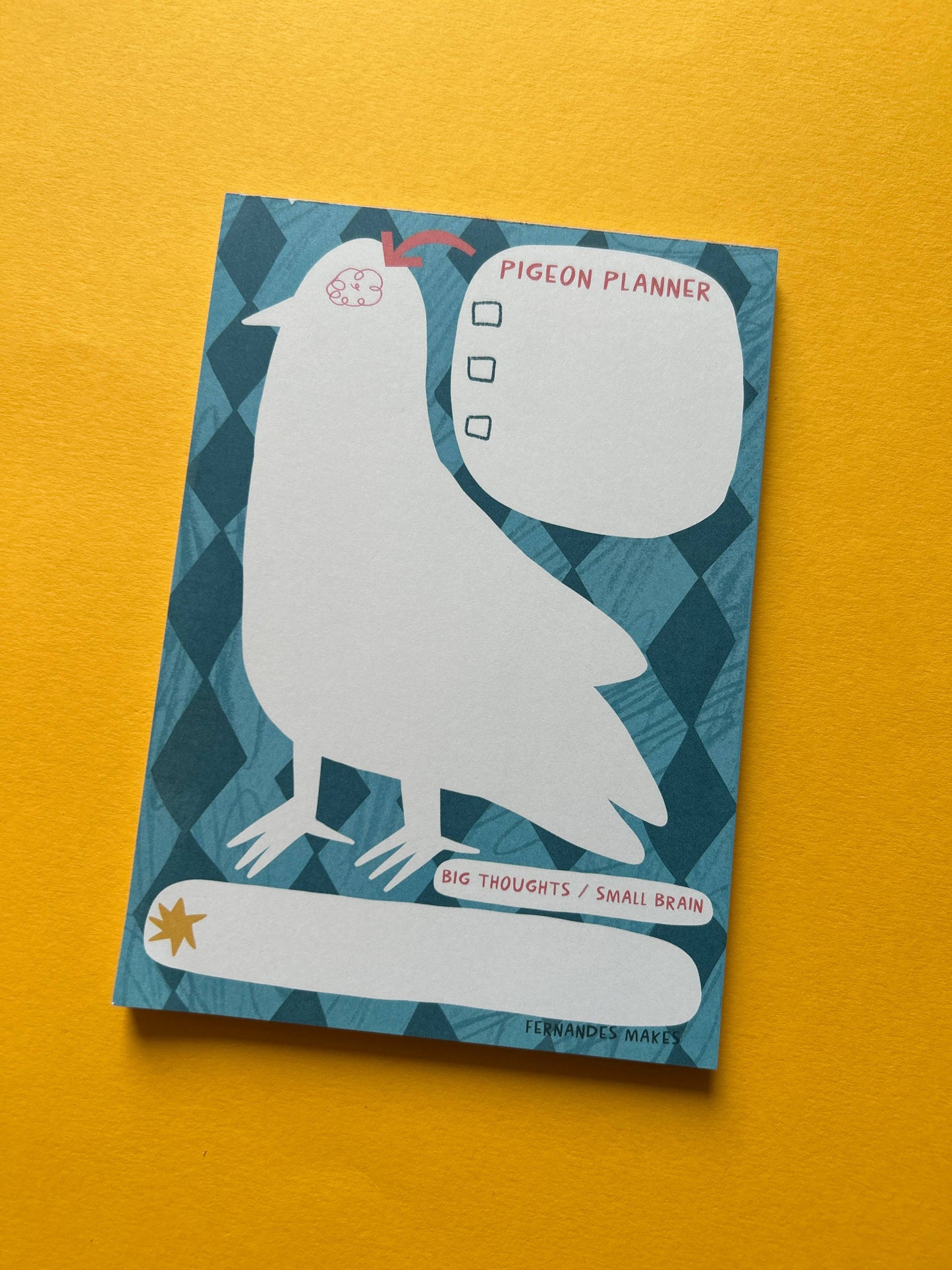 Pigeon Planner - A5 / Notepad / Pad