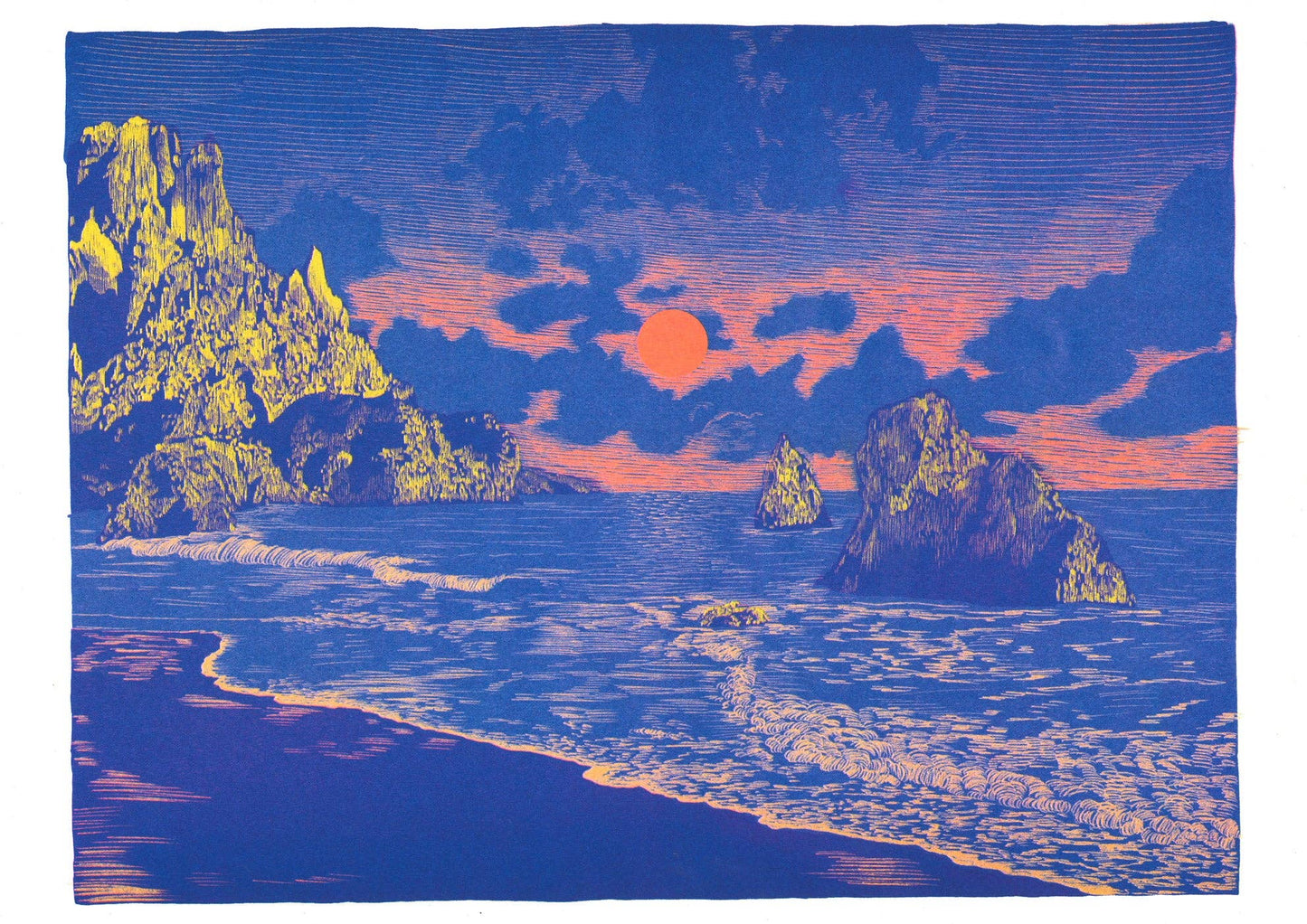 A3 poster - Manon Diemer - Apocalyptic sea