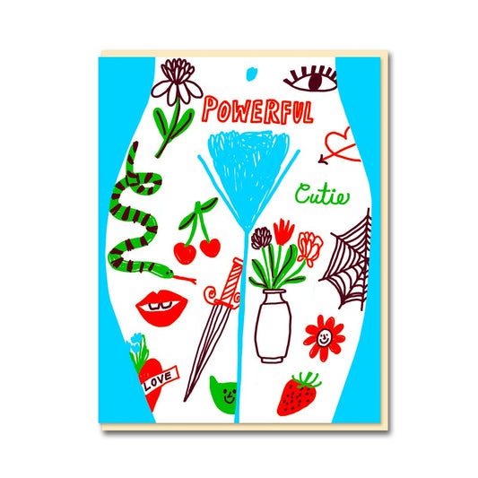 Tattoo Powerful Card