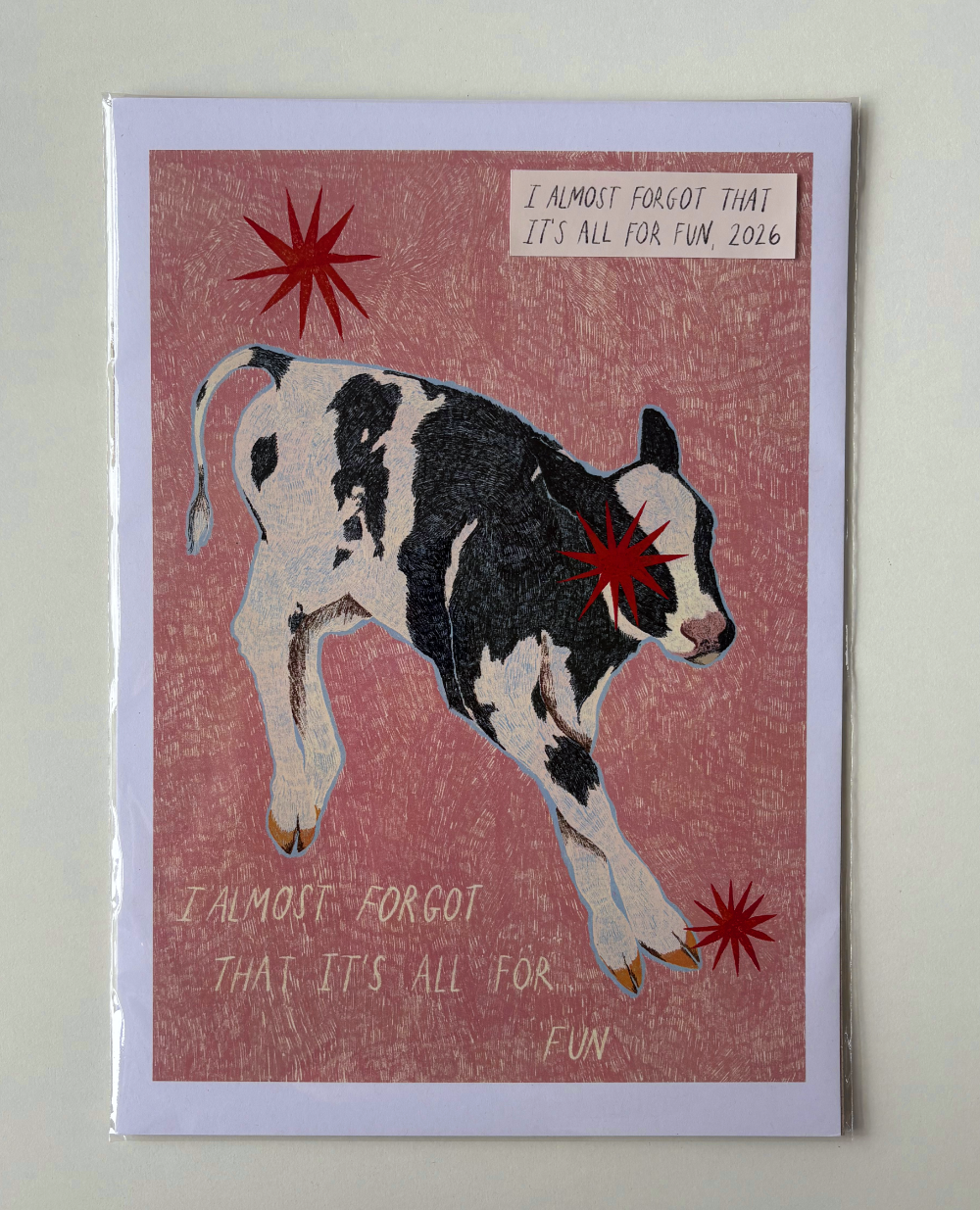 I Almost Forgot That It's All For Fun - A4 Print